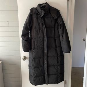 Womens long winter coat